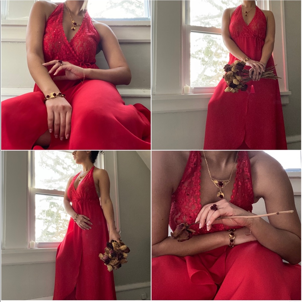 🌹 Cinema Etoile, Vintage Valentine’s Nightgown